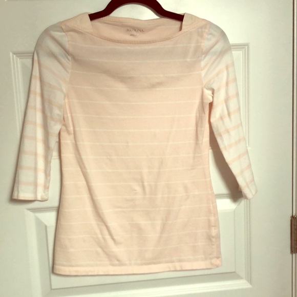 Merona Tops - Light Pink 3/4 Length Sleeve Shirt (Size XS)
